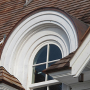 Curved Roof Dormer, Window and Trim - Manchester MA